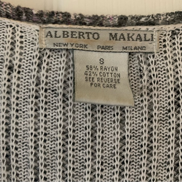 Alberto Makali Sz. S Ruffled Cardigan - Picture 3 of 4